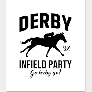 The Derby Infield Party Go Baby Go Horse Racing 92 Posters and Art